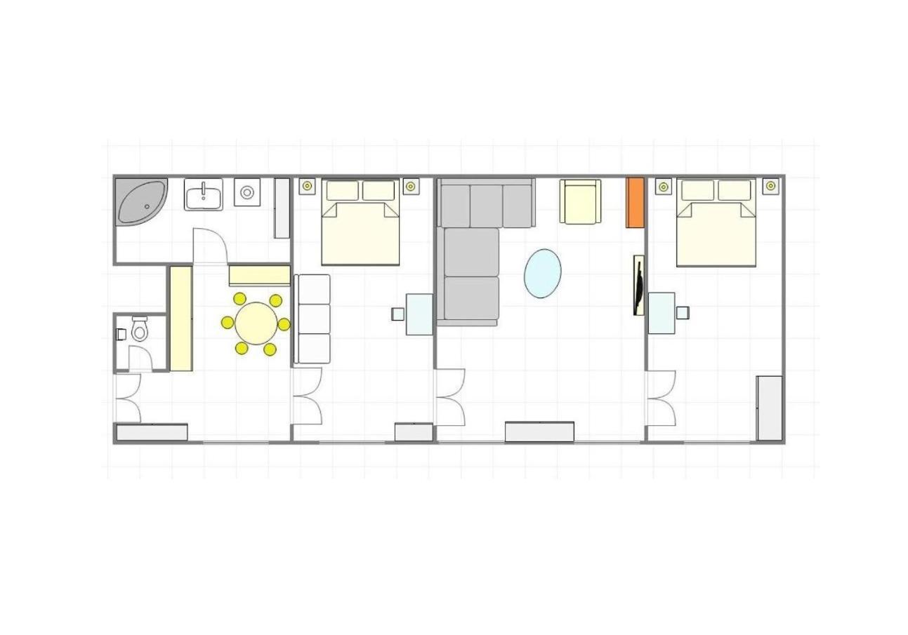 Sunflower 2Bdr Flat By Ruterra Prag Eksteriør billede